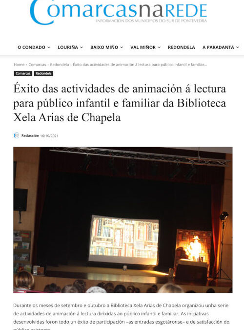 Cinema Marabillas na Biblioteca Xela Arias de Chapela